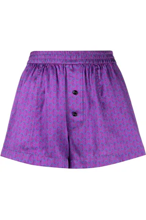 Kiki de Montparnasse Handcuff-print silk boxers