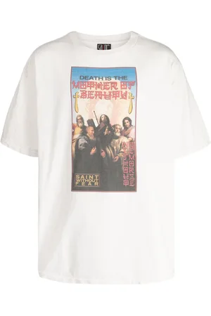 SAINT MXXXXXX Graphic-print cotton T-shirt