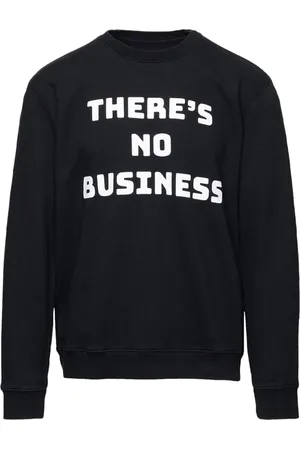 Aztech No Biz slogan-print sweatshirt
