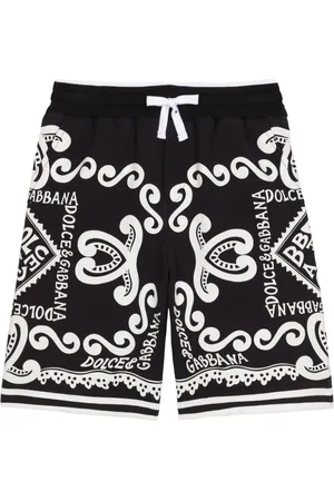 Dolce & Gabbana Marina-print drawstring shorts