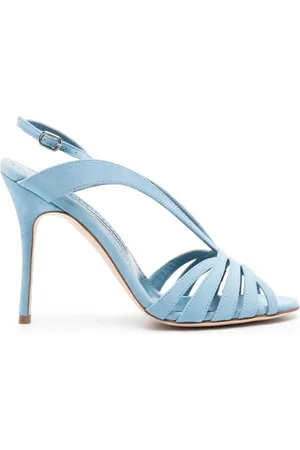 Manolo Blahnik Sardina 110mm suede sandals
