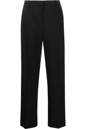 Ganni Mid-rise tailored trousers