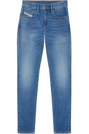 Diesel 2019 D-Strukt 0ENAT slim-cut jeans