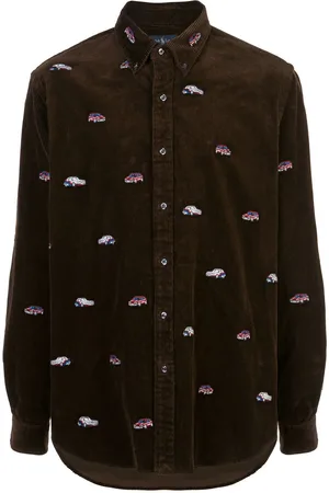 PALACE X Ralph Lauren embroidered GTI shirt