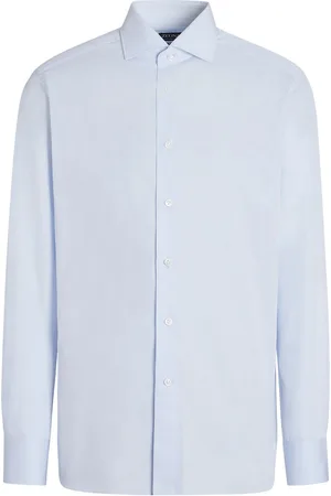 Ermenegildo Zegna Centoventimila micro-stripe shirt