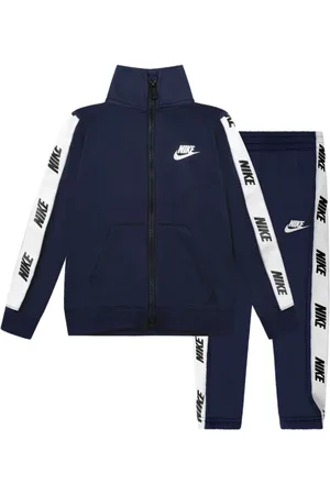 Nike Swoosh logo-print tracksuit