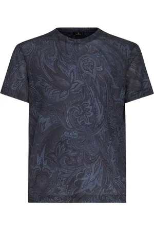 Etro Paisley-print short-sleeve T-shirt