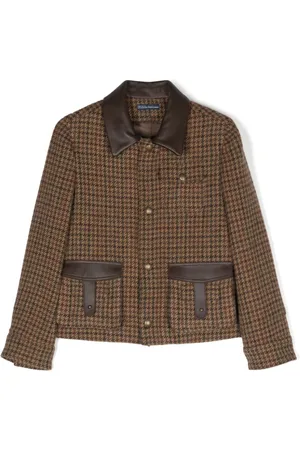 Ralph Lauren Houndstooth shirt jacket