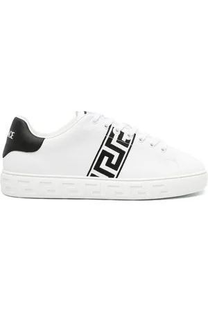 VERSACE Greca embroidered sneakers