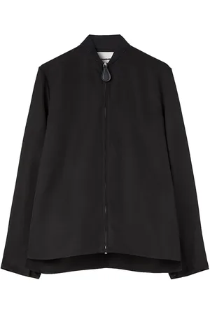 Jil Sander Zip-up twill shirt