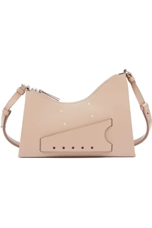 Maison Margiela Small Snatched leather shoulder bag
