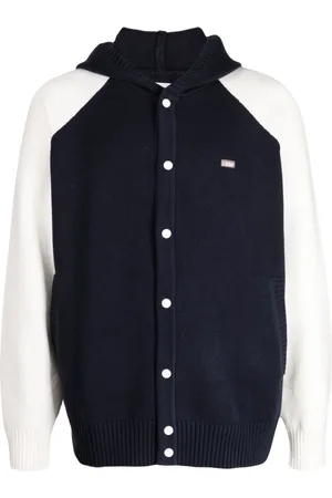 Izzue Logo-appliqué bomber jacket