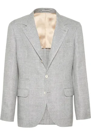 Brunello Cucinelli Notched-lapels single-breasted blazer