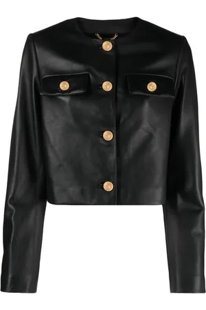VERSACE Medusa leather jacket