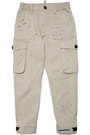 Dsquared2 Paint-splatter trousers