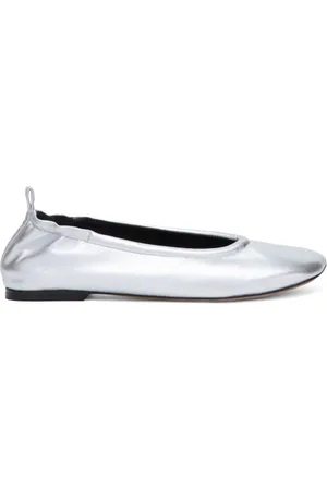 3.1 Phillip Lim ID metallic-finish ballerina shoes