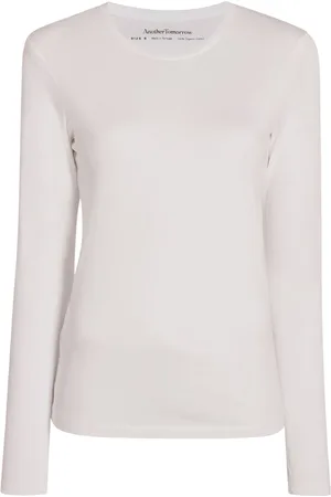 Another Tomorrow Crew-neck organic cotton T-shirt