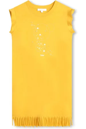 Chloé Graphic-print organic cotton dress