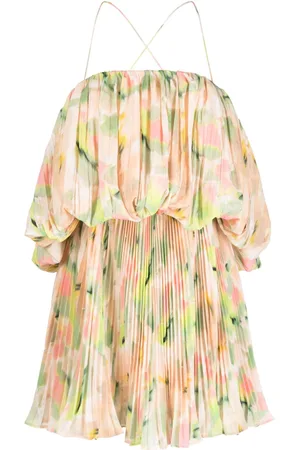 Acler Varley pleat-detailing dress