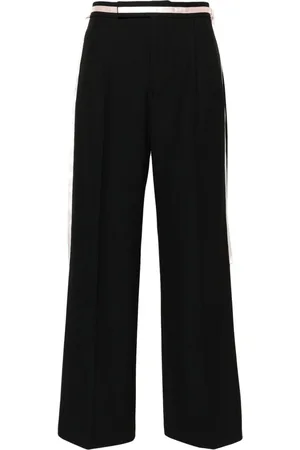 Pinko X Patrick McDowell ribbon-detailed palazzo pants