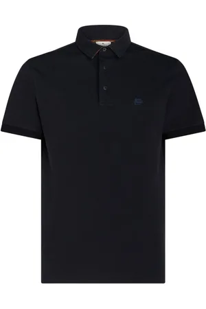 Etro Logo-embroidered polo shirt