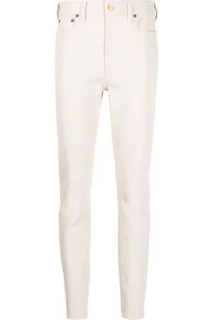 Ralph Lauren Leather slim trousers