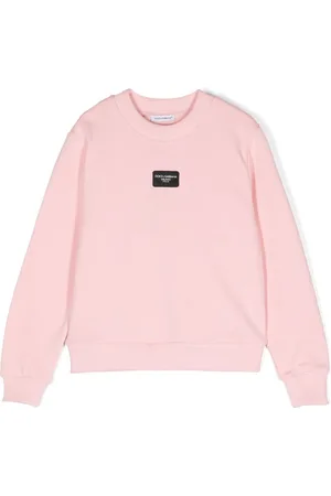 Dolce & Gabbana Logo-appliqué cotton sweatshirt