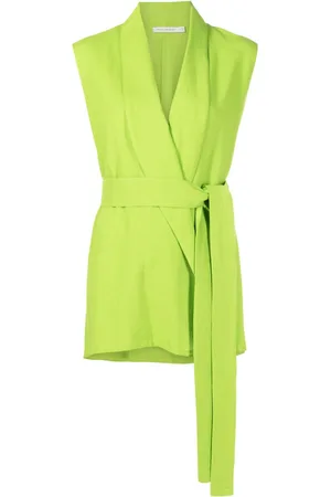 Lenny Niemeyer Pleated sleeveless kimono