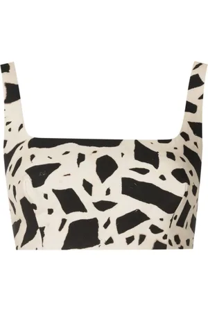 Lenny Niemeyer Elos abstract-print crop top