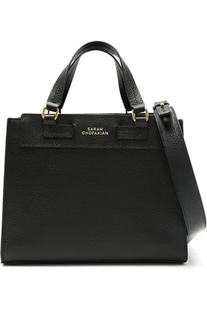 Sarah Chofakian Etienne logo-print satchel