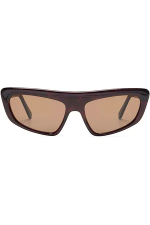 Gloria Coelho Logo-print cat-eye sunglasses