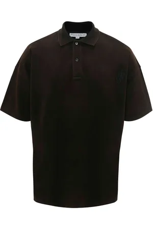 J.W.Anderson Anchor-embroidered cotton polo shirt