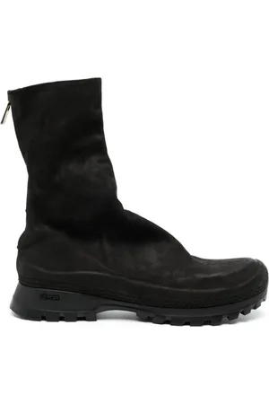 YOHJI YAMAMOTO Round-toe leather boots