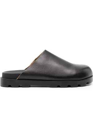 Camper Brutus leather mules