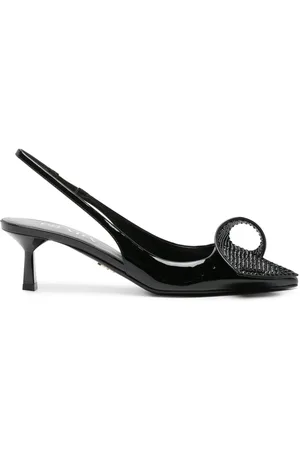 Prada 55mm embellished slingback pumps