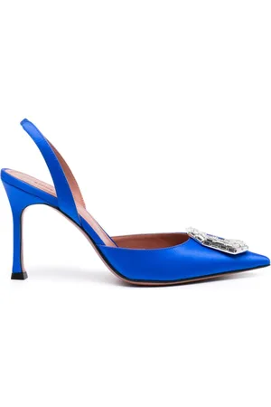 Amina Muaddi Camelia 90mm slingback pumps