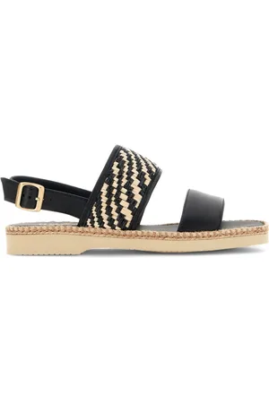 Hogan H660 woven leather sandals