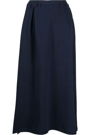 YOHJI YAMAMOTO High-waist pleated midi skirt