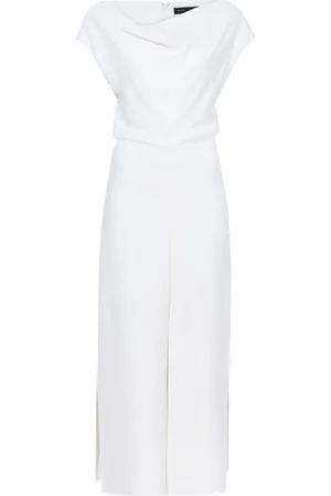 Proenza Schouler Rosa cowl-neck crepe maxi dress