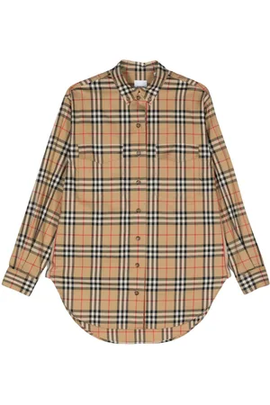 Burberry Vintage Check-pattern cotton shirt