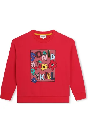 Sonia Rykiel Enfant Logo-print cotton sweatshirt
