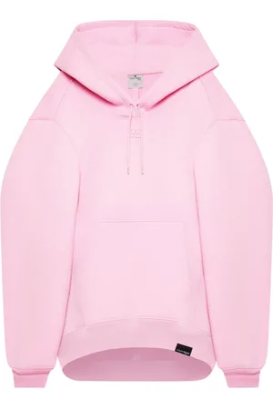 Courrèges Logo-embroidered hooded minidress