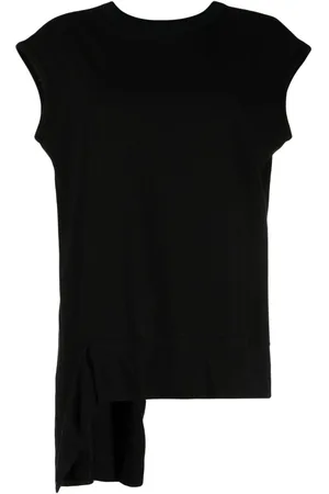 YOHJI YAMAMOTO Asymmetric cotton T-shirt