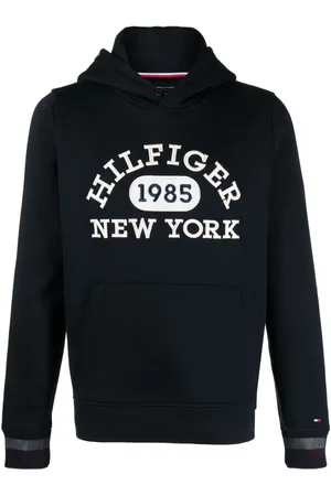 Tommy Hilfiger Embroidered-logo cotton hoodie