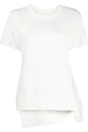 YOHJI YAMAMOTO Asymmetric cotton T-shirt