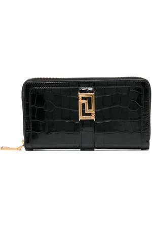 VERSACE Greca Goddess leather wallet