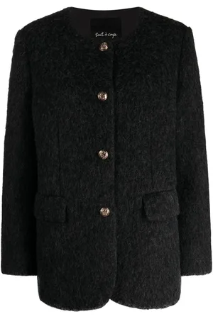 tout a coup Single-breasted tweed jacket