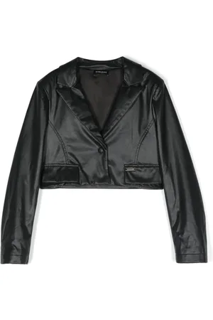 MONNALISA Single-breasted cropped blazer