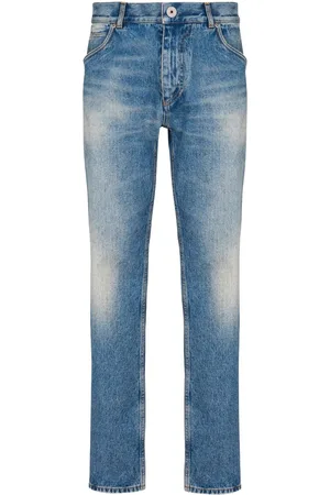 Balmain Mid-rise straight-leg jeans