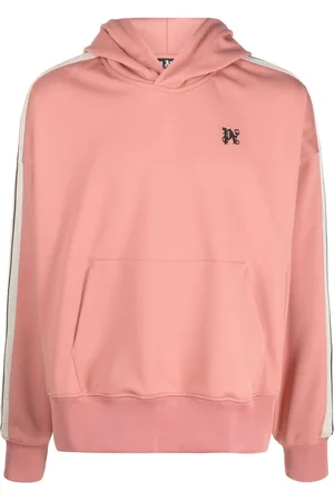 Palm Angels Monogram-embroidered track hoodie